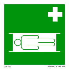 ZSONA DEKOR Hordágy Utánvilágító öntapadós matrica 150x150 mm információs címke