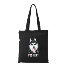 ZSONA DEKOR Husky - Bevásárló táska fekete v2 kézitáska és bőrönd