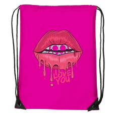 ZSONA DEKOR I love you - Sport táska magenta