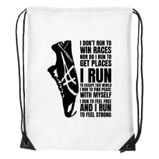 ZSONA DEKOR I run - Sport táska fehér
