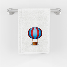 ZSONA DEKOR Kéztörlő 35x70 cm méretben Ovis jellel Hőlégballon mintával lakástextília