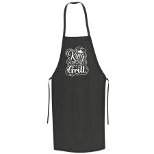 ZSONA DEKOR King of the grill - Fekete kötény lakástextília