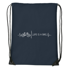 ZSONA DEKOR Life is a bike - Sport táska navy kék