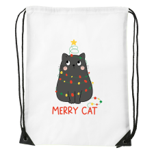 ZSONA DEKOR Merry Cat - Sport táska fehér kézitáska és bőrönd