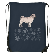 ZSONA DEKOR Mopsz - Sport táska navy kék v1