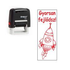ZSONA DEKOR Motivációs bélyegző GYORSAN FEJLŐDSZ! lenyomattal bélyegző