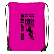 ZSONA DEKOR Nem azért futok - Sport táska magenta