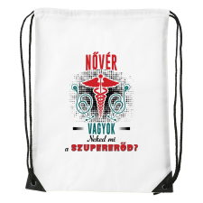 ZSONA DEKOR Nővér vagyok neked mi a szupererőd - Sport táska fehér kézitáska és bőrönd