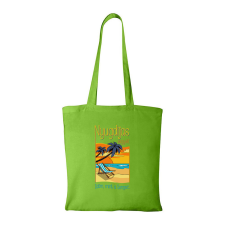 ZSONA DEKOR Nyugdíjas vagyok - Bevásárló táska zöld kézitáska és bőrönd