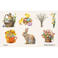 ZSONA DEKOR Öntapadós húsvéti matrica csomag matrica