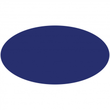 ZSONA DEKOR Öntapadós ovális matrica Kék ajándéktárgy