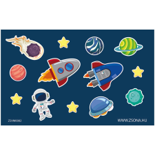 ZSONA DEKOR Öntapadós űr matrica csomag matrica