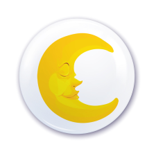 ZSONA DEKOR Ovis jel szekrényre Hold mintával ajándéktárgy