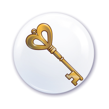 ZSONA DEKOR Ovis jel szekrényre Kulcs mintával ajándéktárgy