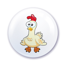 ZSONA DEKOR Ovis jel szekrényre Tyúk mintával ajándéktárgy