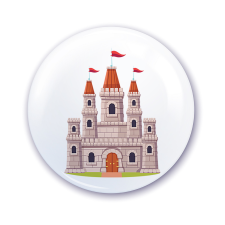 ZSONA DEKOR Ovis jel szekrényre Vár mintával ajándéktárgy