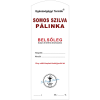 ZSONA DEKOR Pálinkás címke Belsőleg Somos szilva Hosszú 5 db/csomag
