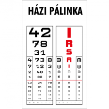 ZSONA DEKOR Pálinkás cimke Irsai Pálinka 5 db/csomag információs címke