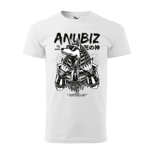 ZSONA DEKOR Póló Anubis mintával - Fehér XXXL méretben egyedi ajándék