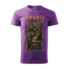 ZSONA DEKOR Póló Anubis mintával - Lila S méretben v2 egyedi ajándék