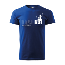 ZSONA DEKOR Póló Anyu ma bebaszik mintával - Kék S méretben ajándéktárgy