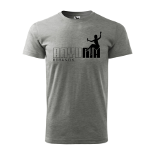 ZSONA DEKOR Póló Anyu ma bebaszik mintával - Szürke L méretben ajándéktárgy