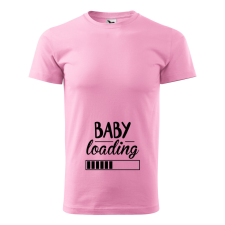 ZSONA DEKOR Póló Baby loading mintával - Rózsaszín XXL méretben v1 egyedi ajándék