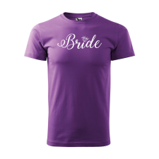 ZSONA DEKOR Póló Bride mintával - Lila XXXL méretben egyedi ajándék