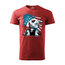 ZSONA DEKOR Póló Bulldog mintával - Terrakotta S méretben ajándéktárgy