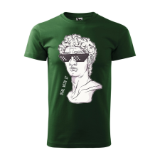 ZSONA DEKOR Póló Dávid mintával - Zöld S méretben egyedi ajándék