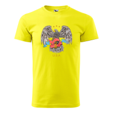 ZSONA DEKOR Póló Eagle mintával - Sárga XL méretben egyedi ajándék