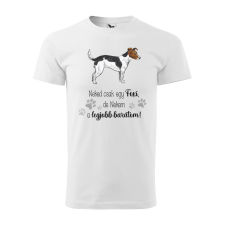 ZSONA DEKOR Póló Foxi mintával - Fehér S méretben egyedi ajándék