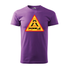 ZSONA DEKOR Póló Gamer mintával - Lila XXXL méretben egyedi ajándék
