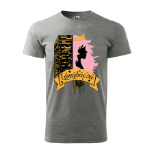 ZSONA DEKOR Póló Lánybúcsú mintával - Szürke S méretben v1 egyedi ajándék