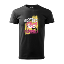 ZSONA DEKOR Póló Legénybúcsú folyamatban mintával - Fekete XXL méretben egyedi ajándék