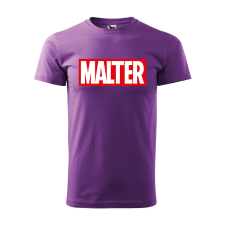 ZSONA DEKOR Póló Malter mintával - Lila XXXL méretben egyedi ajándék