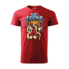 ZSONA DEKOR Póló Merry christmas mintával - Piros L méretben