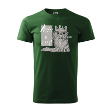 ZSONA DEKOR Póló Miu mi újság mintával - Zöld XL méretben egyedi ajándék