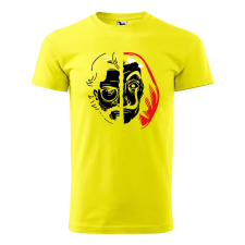 ZSONA DEKOR Póló Professor mintával - Sárga S méretben egyedi ajándék