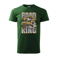 ZSONA DEKOR Póló Road king mintával - Zöld XXXL méretben egyedi ajándék