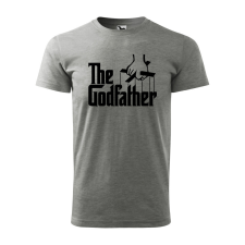 ZSONA DEKOR Póló The Godfather mintával - Szürke XXXL méretben egyedi ajándék