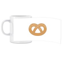 ZSONA DEKOR Porcelán bögre Ovis jellel Perec mintával bögrék, csészék