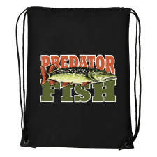 ZSONA DEKOR Predator fish - Sport táska fekete kézitáska és bőrönd