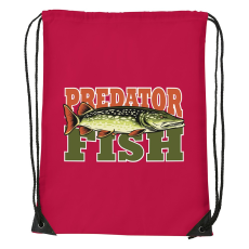 ZSONA DEKOR Predator fish - Sport táska piros