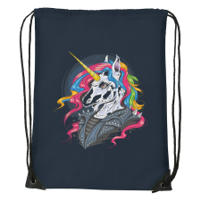 ZSONA DEKOR Punk unicorn - Sport táska navy kék kézitáska és bőrönd