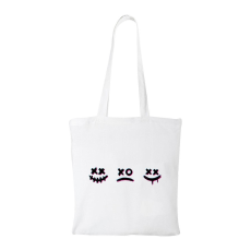 ZSONA DEKOR Smile - Bevásárló táska fehér