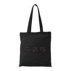 ZSONA DEKOR Smile - Bevásárló táska fekete