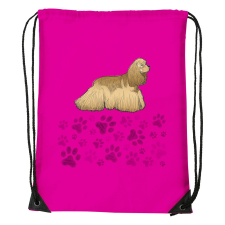 ZSONA DEKOR Spániel - Sport táska magenta kézitáska és bőrönd