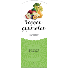 ZSONA DEKOR Szörp cimke Vegyes gyümölcs hosszú 5 db/csomag információs címke