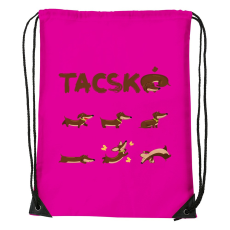 ZSONA DEKOR Tacskó - Sport táska magenta